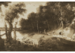 CB 6335: Lanscape with Sunset Work 6335: Lanscape with Sunset