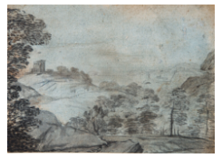 CB 6585: Montainous Landscape Work 6585: Montainous Landscape